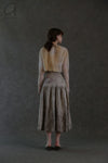 MUTEDANCE Grey Silk Skirt MD22SS63 Grey PM37